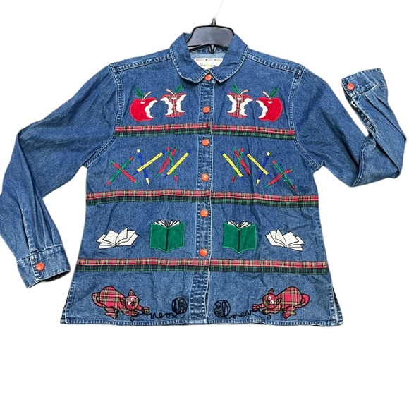 Tantrums Denim Button Up - Picture 1 of 3